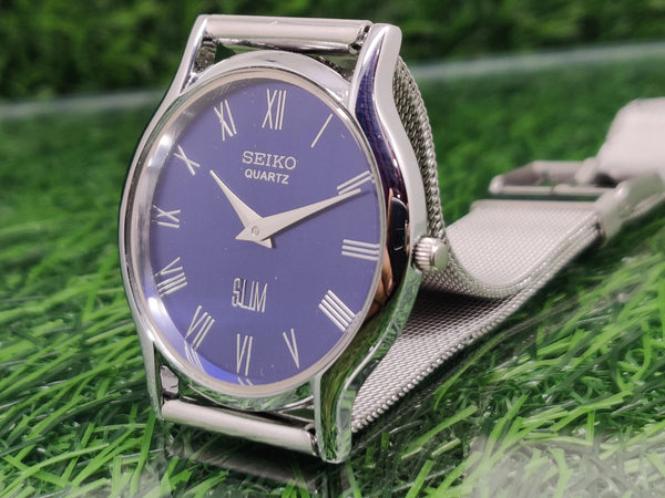 Seiko Silim Quartz Watch – Sleek, Durable & Stylish Timepiece for Men/Women - National Watches