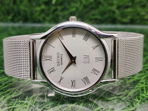 Seiko Silim Quartz Watch – Sleek, Durable & Stylish Timepiece for Men/Women - National Watches