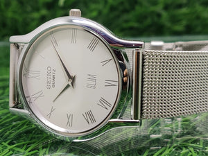 Seiko Silim Quartz Watch – Sleek, Durable & Stylish Timepiece for Men/Women - National Watches