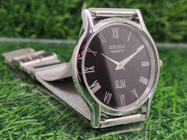 Seiko Silim Quartz Watch – Sleek, Durable & Stylish Timepiece for Men/Women - National Watches