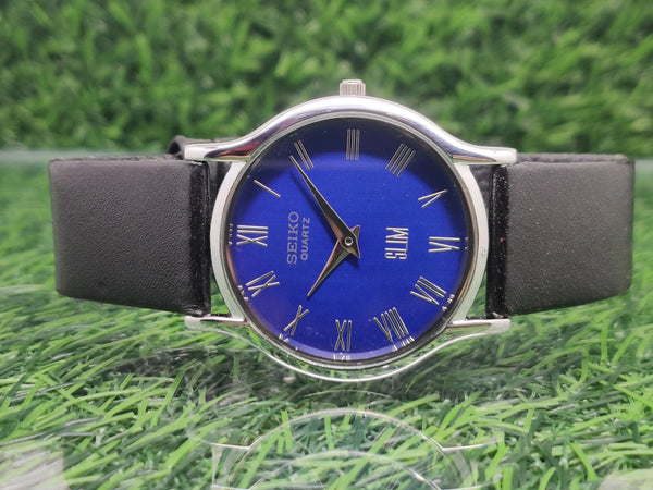 Seiko 5 Black Dial quartz Watch - National Watches