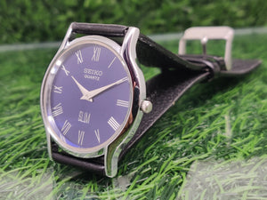 Seiko 5 Black Dial quartz Watch - National Watches