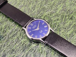 Seiko 5 Black Dial quartz Watch - National Watches