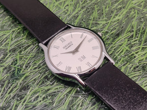 Seiko 5 Black Dial quartz Watch - National Watches