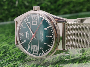 Hmt Pilot Mechanical Handwinding Movement stainless Steel Para Shock 17 Jewels Analog Dial Wrist Watch For Men National Watches