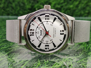Hmt Pilot Mechanical Handwinding Movement stainless Steel Para Shock 17 Jewels Analog Dial Wrist Watch For Men National Watches