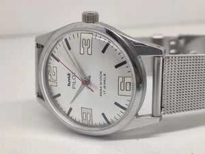 Hmt Pilot Mechanical Handwinding Movement stainless Steel Para Shock 17 Jewels Analog Dial Wrist Watch For Men National Watches