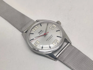 Hmt Pilot Mechanical Handwinding Movement stainless Steel Para Shock 17 Jewels Analog Dial Wrist Watch For Men National Watches
