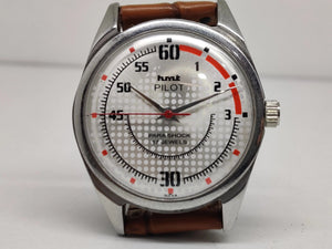 Hmt Pilot Mechanical Handwinding Movement stainless Steel Para Shock 17 Jewels Analog Dial Wrist Watch For Men National Watches