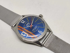 Hmt Pilot Mechanical Handwinding Movement stainless Steel Para Shock 17 Jewels Analog Dial Wrist Watch For Men National Watches