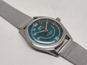 Hmt Pilot Mechanical Handwinding Movement stainless Steel Para Shock 17 Jewels Analog Dial Wrist Watch For Men National Watches
