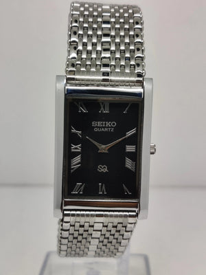 Seiko 5 Black Dial quartz Watch - National Watches