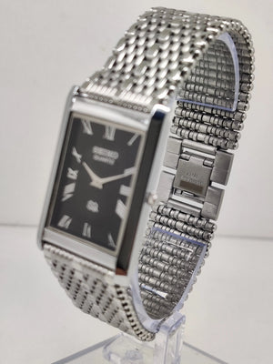 Seiko 5 Black Dial quartz Watch - National Watches