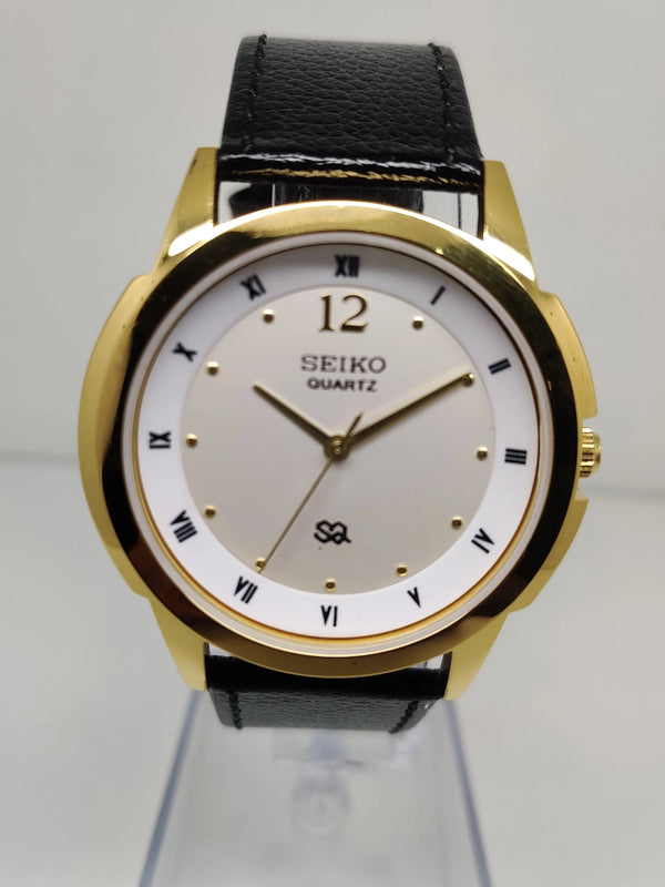 Seiko 5 Black Dial quartz Watch - National Watches