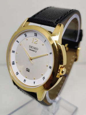 Seiko 5 Black Dial quartz Watch - National Watches