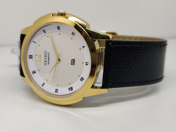 Seiko 5 Black Dial quartz Watch - National Watches