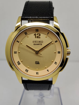 Seiko 5 Black Dial quartz WaaSeiko Silim Quartz Watch – Sleek, Durable & Stylish Timepiece for Men/Womentch - National Watches