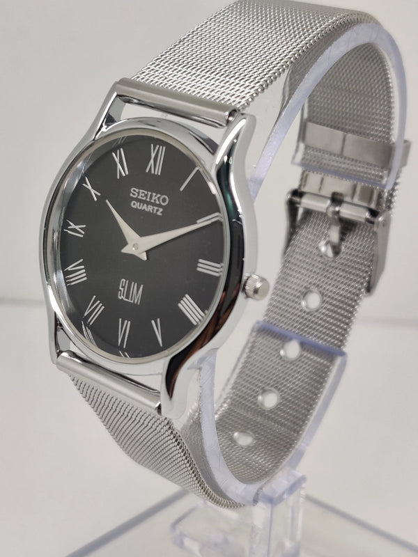 Seiko Silim Quartz Watch – Sleek, Durable & Stylish Timepiece for Men/Women - National Watches