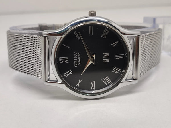 Seiko Silim Quartz Watch – Sleek, Durable & Stylish Timepiece for Men/Women - National Watches