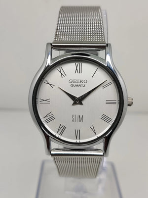 Seiko Silim Quartz Watch – Sleek, Durable & Stylish Timepiece for Men/Women - National Watches