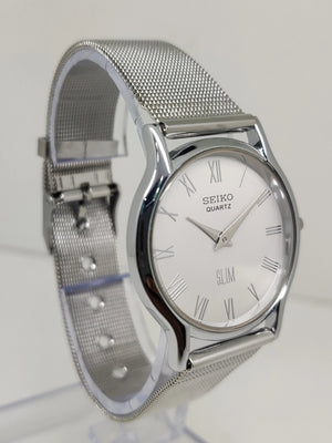 Seiko Silim Quartz Watch – Sleek, Durable & Stylish Timepiece for Men/Women - National Watches