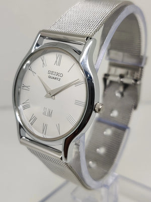 Seiko Silim Quartz Watch – Sleek, Durable & Stylish Timepiece for Men/Women - National Watches
