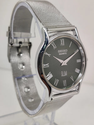 Seiko Silim Quartz Watch – Sleek, Durable & Stylish Timepiece for Men/Women - National Watches