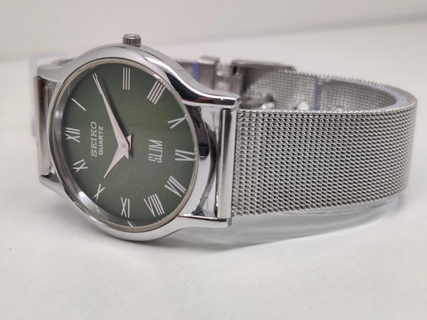 Seiko Silim Quartz Watch – Sleek, Durable & Stylish Timepiece for Men/Women - National Watches