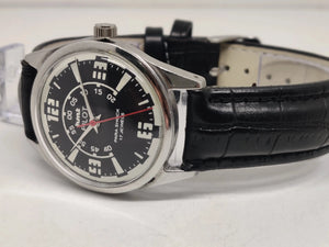 Hmt Pilot Mechanical Handwinding Movement stainless Steel Para Shock 17 Jewels Analog Dial Wrist Watch For Men National Watches