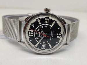 Hmt Pilot Mechanical Handwinding Movement stainless Steel Para Shock 17 Jewels Analog Dial Wrist Watch For Men National Watches