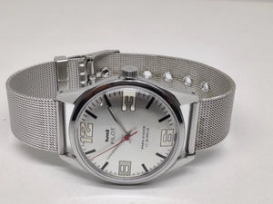 Hmt Pilot Mechanical Handwinding Movement stainless Steel Para Shock 17 Jewels Analog Dial Wrist Watch For Men National Watches