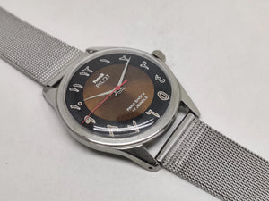 Hmt Pilot Mechanical Handwinding Movement stainless Steel Para Shock 17 Jewels Analog Dial Wrist Watch For Men National Watches