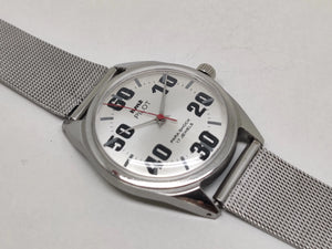 Hmt Pilot Mechanical Handwinding Movement stainless Steel Para Shock 17 Jewels Analog Dial Wrist Watch For Men National Watches