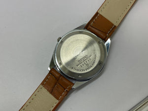 Seiko 5 Black Dial Automatic Vintage Watch National Watches
