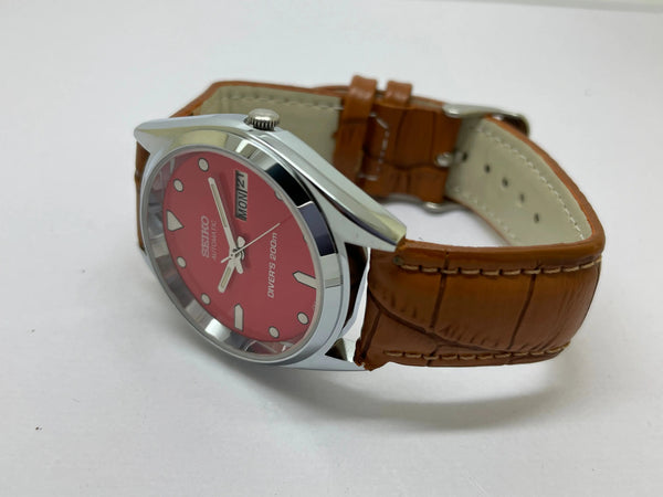 Seiko 5 Black Dial Automatic Vintage Watch National Watches