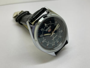 Seiko 5 Black Dial Automatic Vintage Watch National Watches