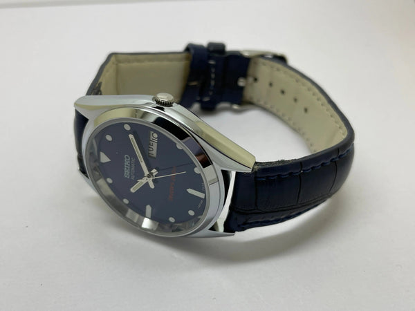 Seiko 5 Black Dial Automatic Vintage Watch National Watches
