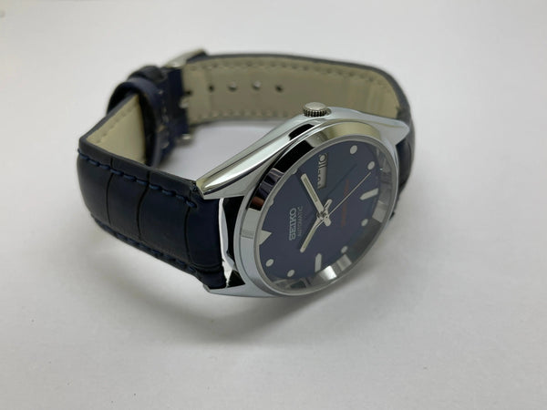 Seiko 5 Black Dial Automatic Vintage Watch National Watches