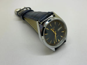 Seiko 5 Black Dial Automatic Vintage Watch National Watches