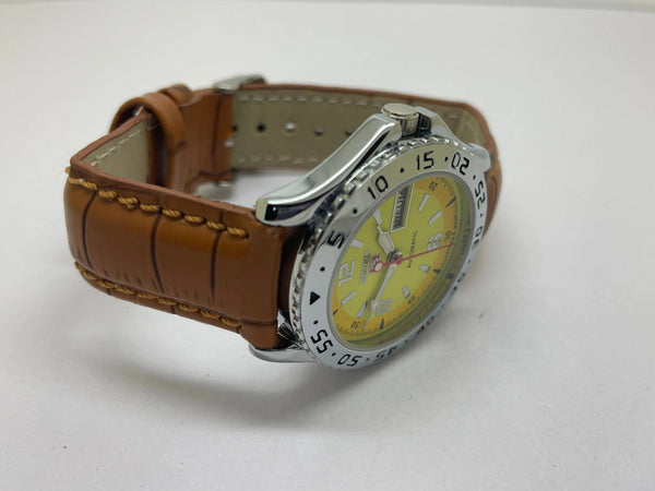 Seiko 5 Sports Automatic Refurbished Watch Vintage Style Reliable Japanese Movement - National Watches