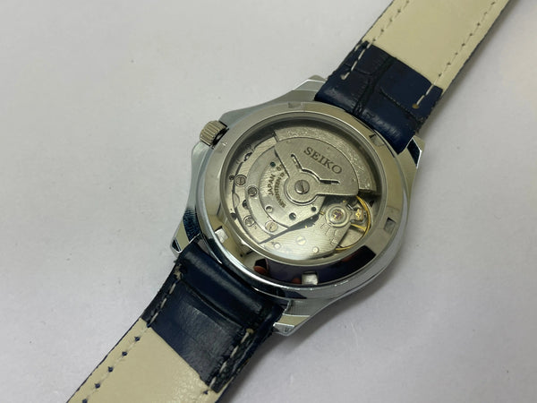 Seiko 5 Black Dial Automatic Vintage Watch sports National Watches