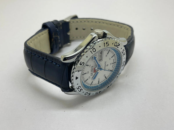 Seiko 5 Sports Automatic Refurbished Watch Vintage Style Reliable Japanese Movement - National Watches