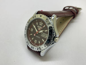 Seiko 5 Sports Automatic Refurbished Watch Vintage Style Reliable Japanese Movement - National Watches