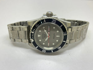 Seiko 5 Black Dial Automatic Vintage Watch sports National Watches