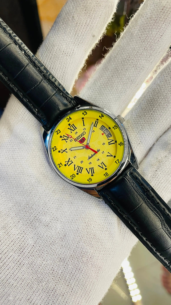 Seiko 5 Automatic Men’s Watch – Vintage Japan Model | Restored & Ready to Wear National Watches
