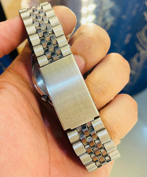 Vintage Seiko Mod Automatic Watch | Original Seiko 6309 Movement | Custom Green Sunburst Dial