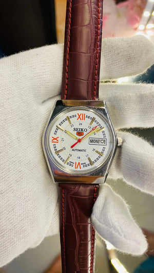 Seiko 5 Automatic Men’s Watch – Vintage Japan Model | Restored & Ready to Wear National Watches