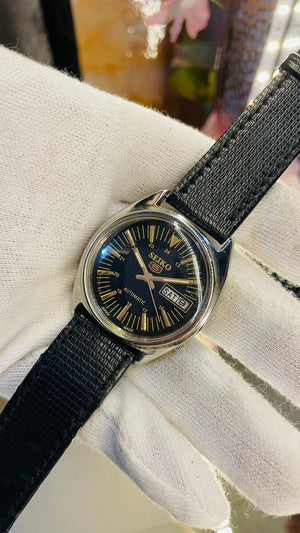 Seiko 5 Automatic Men’s Watch – Vintage Japan Model | Restored & Ready to Wear National Watches