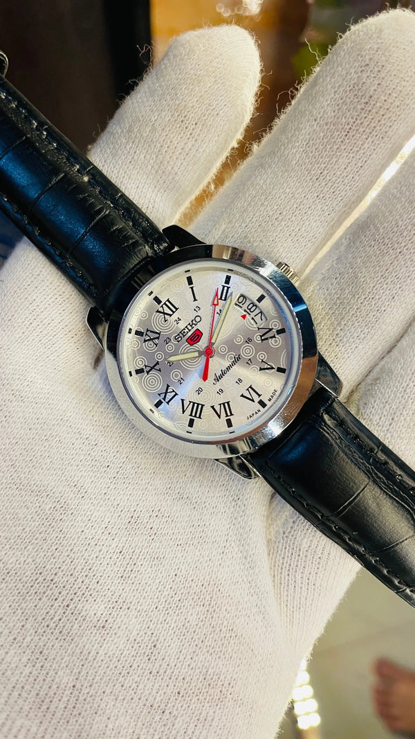 Seiko 5 Automatic Men’s Watch – Vintage Japan Model | Restored & Ready to Wear National Watches