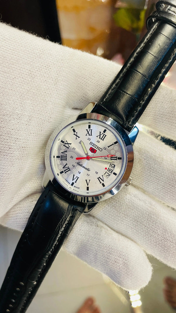 Seiko 5 Automatic Men’s Watch – Vintage Japan Model | Restored & Ready to Wear National Watches